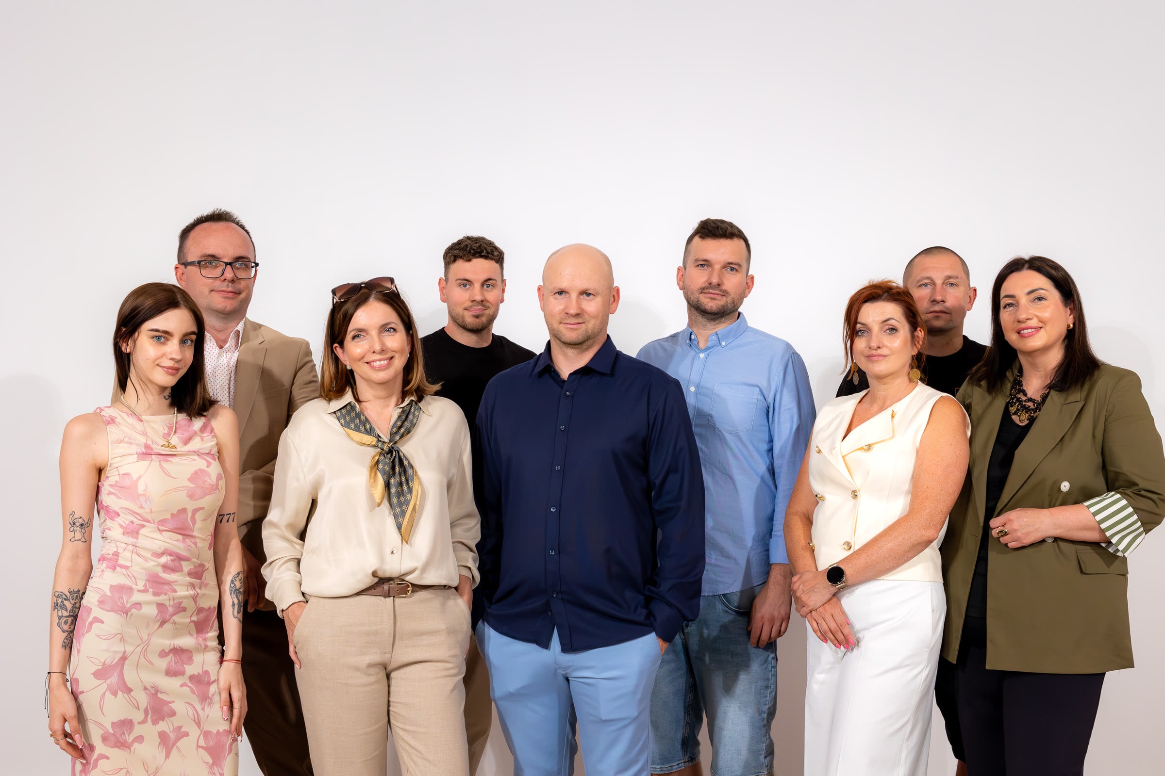 Das Team von LoftVision vor der Fertigung